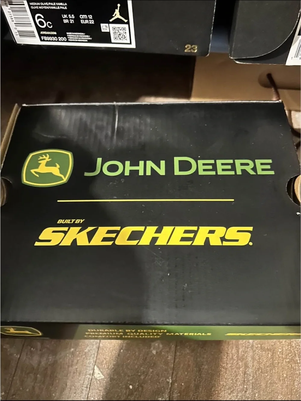 Toddler Skechers John Deere Green Tractor Light-Up Shoes